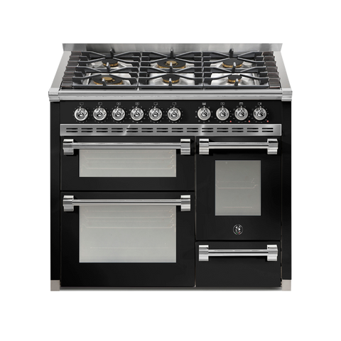 Steel Fornuis Ascot 100/3 - Gas Fornuis | AQ10SFF | Model 2025