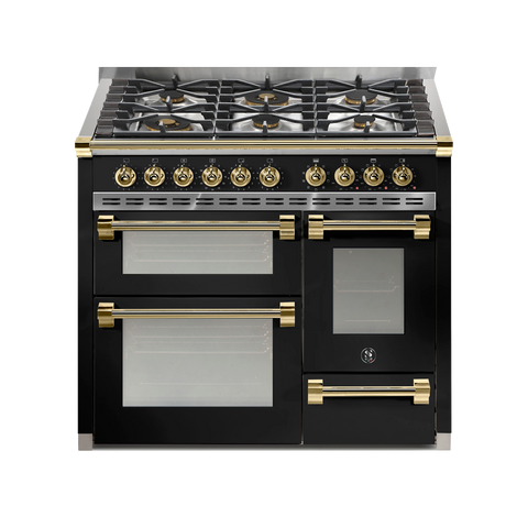 Steel Fornuis Ascot 100/3 - Gas Fornuis | AQ10SFF | Model 2025