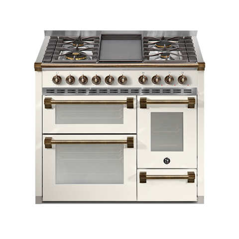 Steel Fornuis Ascot 100/3 - Gas Fornuis | AQ10SFF | Model 2025