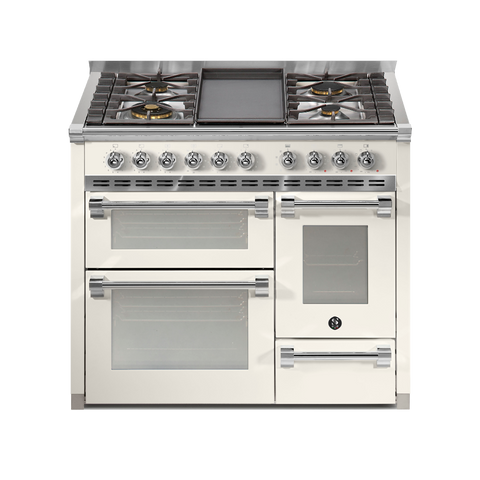 Steel Fornuis Ascot 100/3 - Gas Fornuis | AQ10SFF | Model 2025