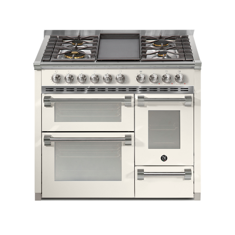 Steel Fornuis Ascot 100/3 - Gas Fornuis | AQ10SFF | Model 2025