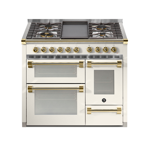 Steel Fornuis Ascot 100/3 - Gas Fornuis | AQ10SFF | Model 2025