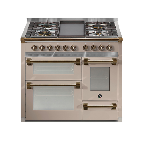 Steel Fornuis Ascot 100/3 - Gas Fornuis | AQ10SFF | Model 2025