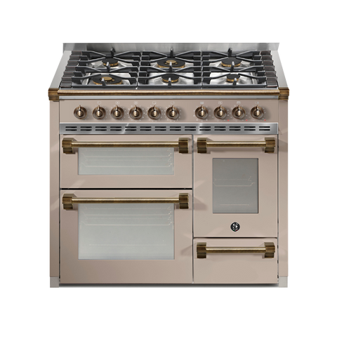 Steel Fornuis Ascot 100/3 - Gas Fornuis | AQ10SFF | Model 2025