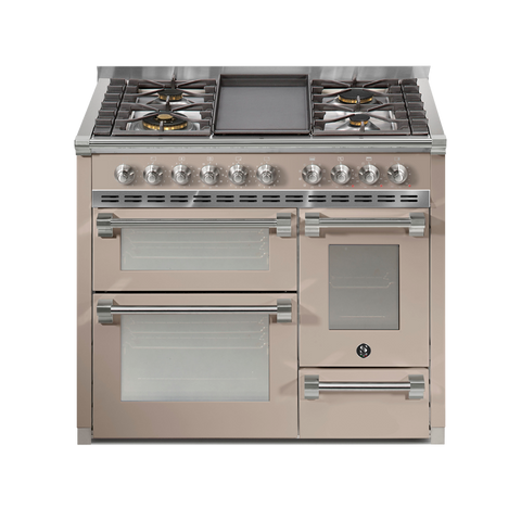 Steel Fornuis Ascot 100/3 - Gas Fornuis | AQ10SFF | Model 2025