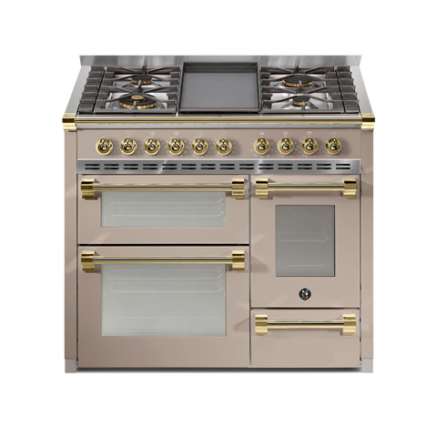 Steel Fornuis Ascot 100/3 - Gas Fornuis | AQ10SFF | Model 2025