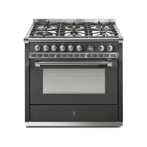 Steel Fornuis Ascot 90 - Gas Fornuis | AQ9S |Model 2025