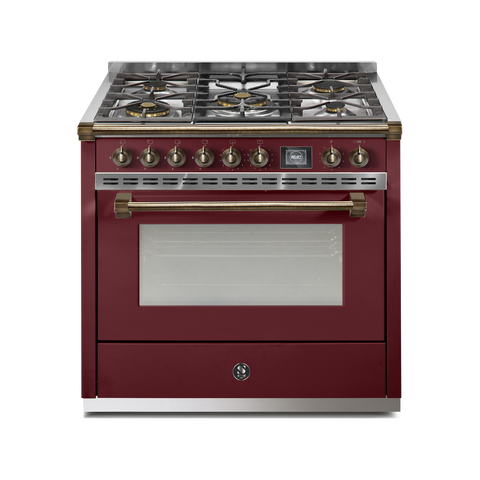 Steel Fornuis Ascot 90 - Gas Fornuis | AQ9S |Model 2025