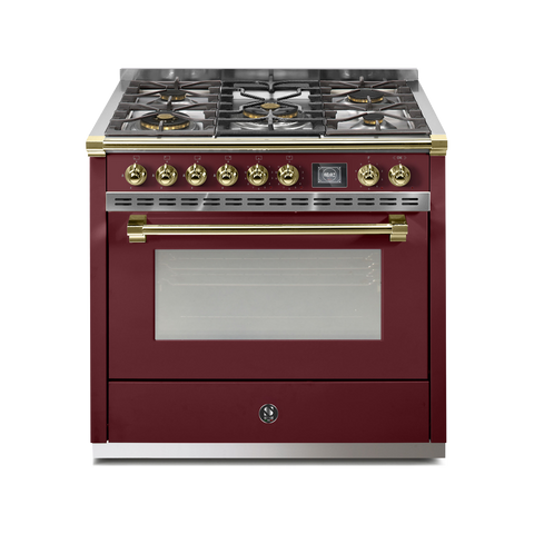 Steel Fornuis Ascot 90 - Gas Fornuis | AQ9S |Model 2025