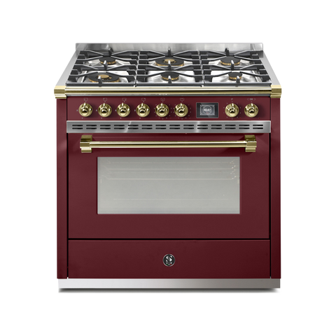 Steel Fornuis Ascot 90 - Gas Fornuis | AQ9S |Model 2025