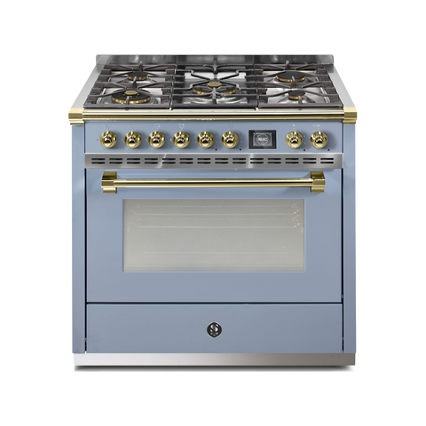 Steel Fornuis Ascot 90 - Gas Fornuis | AQ9S |Model 2025