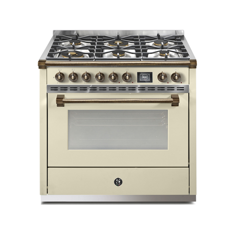 Steel Fornuis Ascot 90 - Gas Fornuis | AQ9S |Model 2025