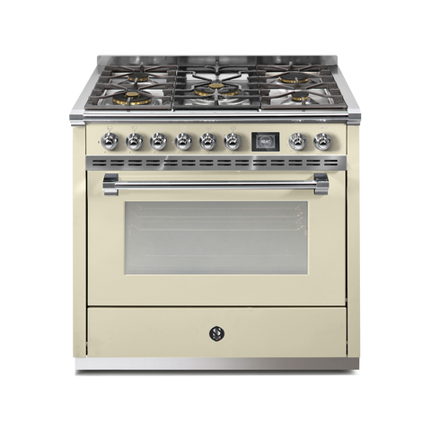 Steel Fornuis Ascot 90 - Gas Fornuis | AQ9S |Model 2025