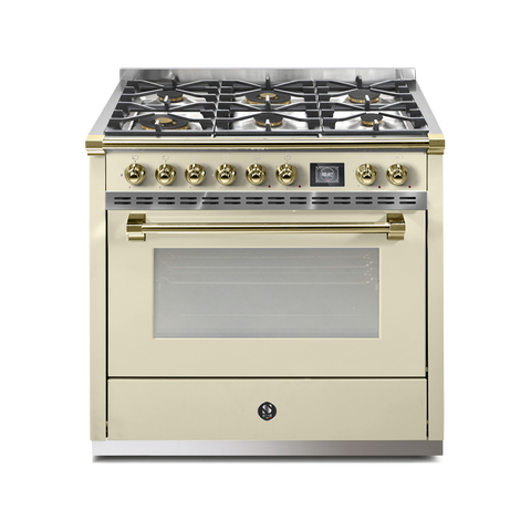 Steel Fornuis Ascot 90 - Gas Fornuis | AQ9S |Model 2025