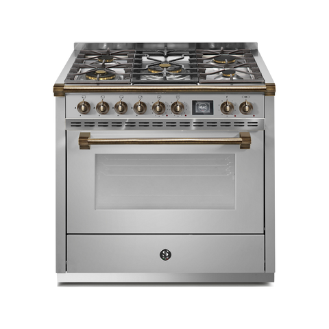Steel Fornuis Ascot 90 - Gas Fornuis | AQ9S |Model 2025
