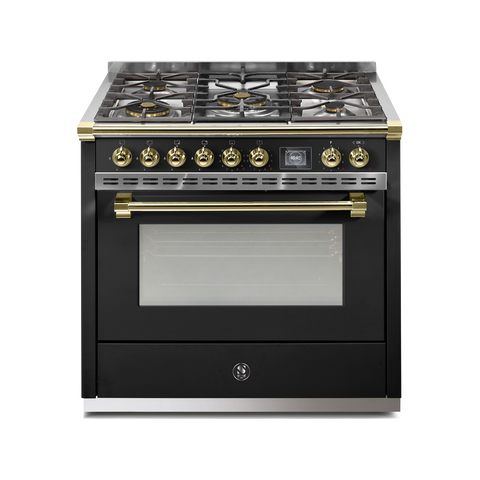 Steel Fornuis Ascot 90 - Gas Fornuis | AQ9S |Model 2025