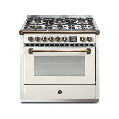 Steel Fornuis Ascot 90 - Gas Fornuis | AQ9S |Model 2025
