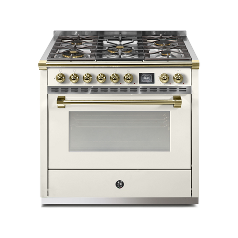 Steel Fornuis Ascot 90 - Gas Fornuis | AQ9S |Model 2025