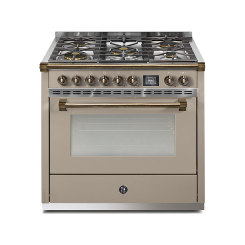 Steel Fornuis Ascot 90 - Gas Fornuis | AQ9S |Model 2025