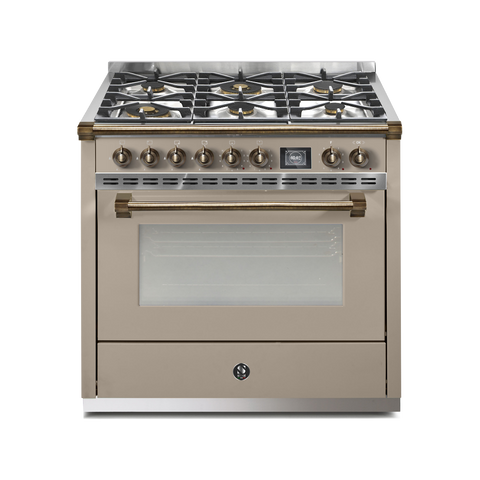 Steel Fornuis Ascot 90 - Gas Fornuis | AQ9S |Model 2025