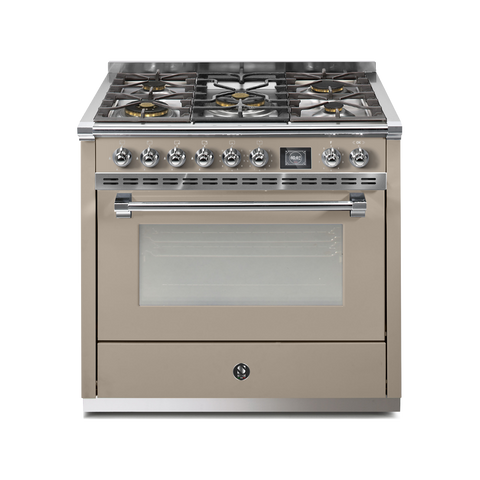 Steel Fornuis Ascot 90 - Gas Fornuis | AQ9S |Model 2025