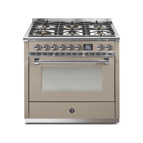 Steel Fornuis Ascot 90 - Gas Fornuis | AQ9S |Model 2025