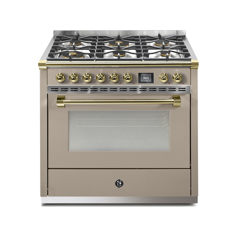 Steel Fornuis Ascot 90 - Gas Fornuis | AQ9S |Model 2025