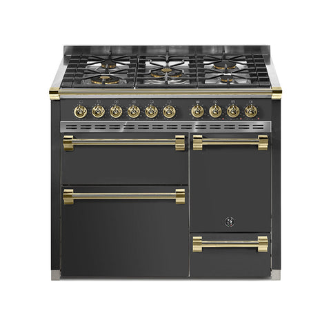 Steel Fornuis Ascot 100/3 D - Gas Fornuis | AQ10SFF-D | Model 2025