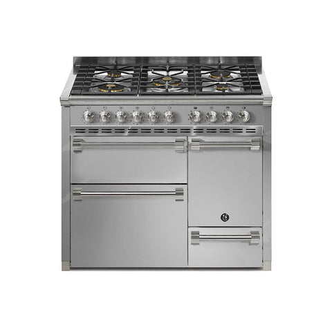 Steel Fornuis Ascot 100/3 D - Gas Fornuis | AQ10SFF-D | Model 2025