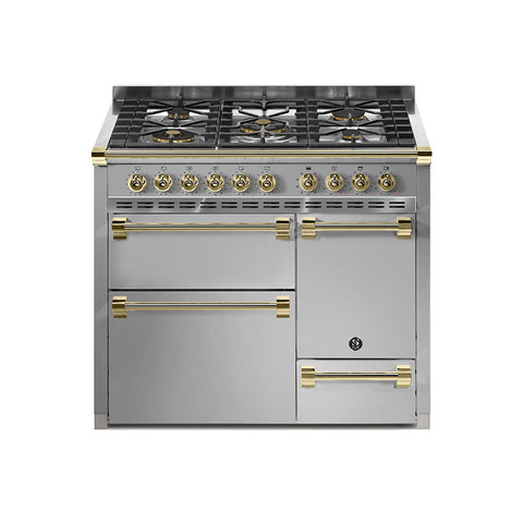 Steel Fornuis Ascot 100/3 D - Gas Fornuis | AQ10SFF-D | Model 2025