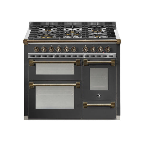Steel Fornuis Ascot 100/3 - Gas Fornuis | AQ10SFF | Model 2025