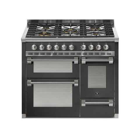 Steel Fornuis Ascot 100/3 - Gas Fornuis | AQ10SFF | Model 2025