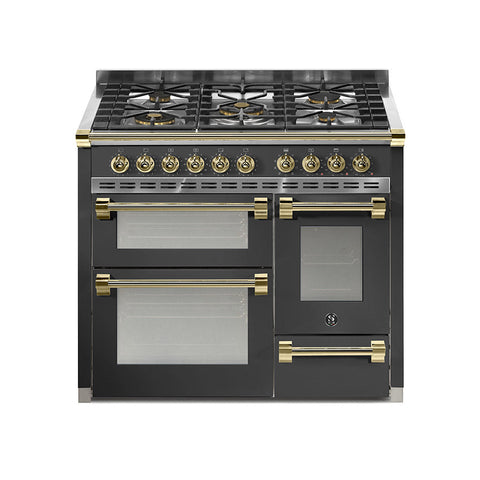 Steel Fornuis Ascot 100/3 - Gas Fornuis | AQ10SFF | Model 2025