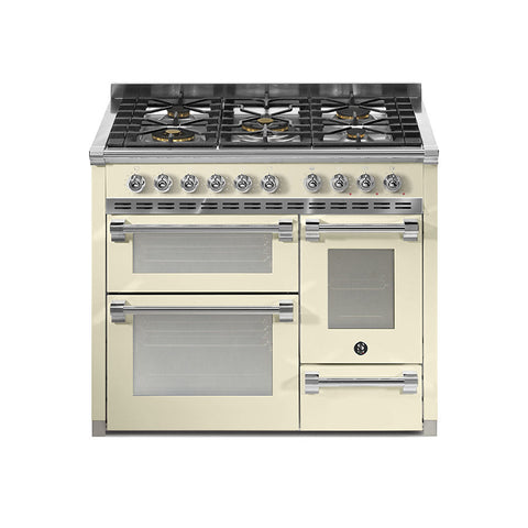 Steel Fornuis Ascot 100/3 - Gas Fornuis | AQ10SFF | Model 2025