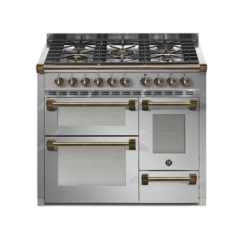 Steel Fornuis Ascot 100/3 - Gas Fornuis | AQ10SFF | Model 2025