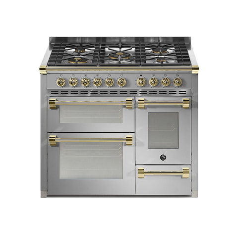 Steel Fornuis Ascot 100/3 - Gas Fornuis | AQ10SFF | Model 2025