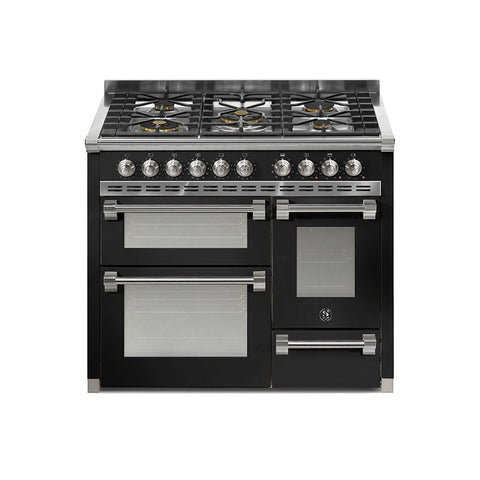 Steel Fornuis Ascot 100/3 - Gas Fornuis | AQ10SFF | Model 2025
