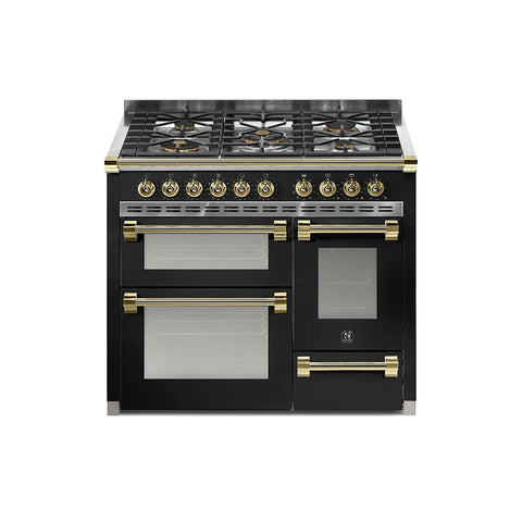 Steel Fornuis Ascot 100/3 - Gas Fornuis | AQ10SFF | Model 2025