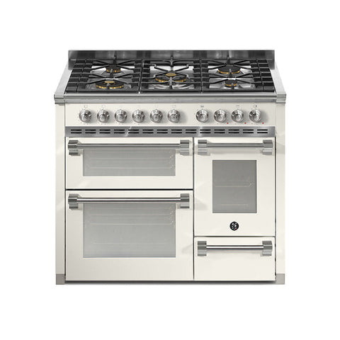 Steel Fornuis Ascot 100/3 - Gas Fornuis | AQ10SFF | Model 2025