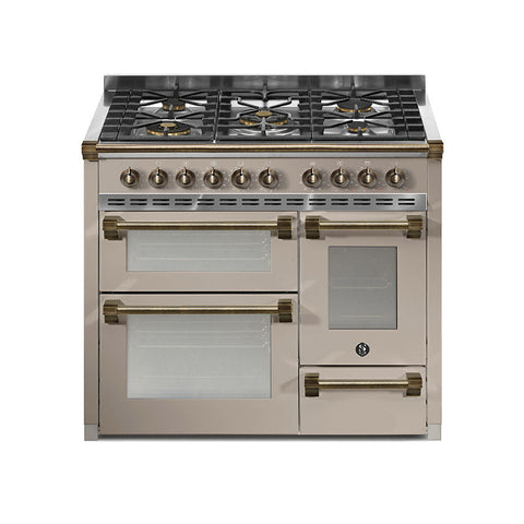 Steel Fornuis Ascot 100/3 - Gas Fornuis | AQ10SFF | Model 2025