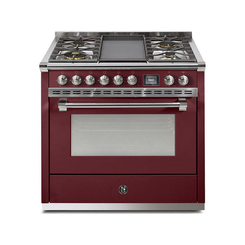 Steel Fornuis Ascot 90 - Gas Fornuis | AQ9S |Model 2025