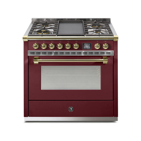 Steel Fornuis Ascot 90 - Gas Fornuis | AQ9S |Model 2025