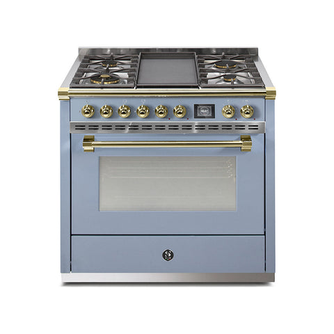 Steel Fornuis Ascot 90 - Gas Fornuis | AQ9S |Model 2025