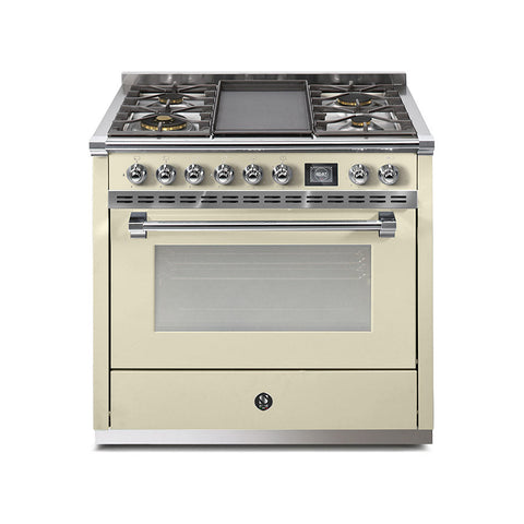 Steel Fornuis Ascot 90 - Gas Fornuis | AQ9S |Model 2025