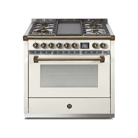 Steel Fornuis Ascot 90 - Gas Fornuis | AQ9S |Model 2025
