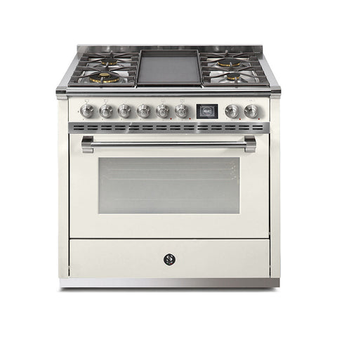 Steel Fornuis Ascot 90 - Gas Fornuis | AQ9S |Model 2025