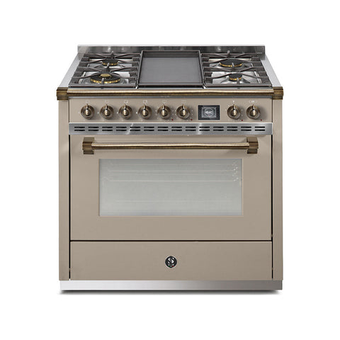 Steel Fornuis Ascot 90 - Gas Fornuis | AQ9S |Model 2025