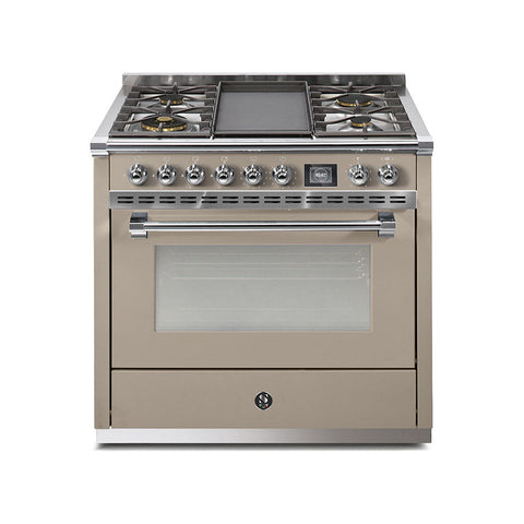 Steel Fornuis Ascot 90 - Gas Fornuis | AQ9S |Model 2025