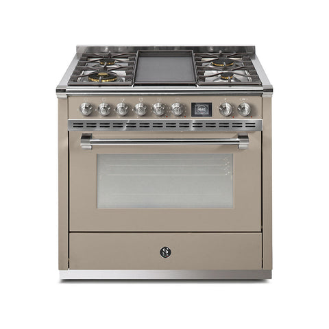 Steel Fornuis Ascot 90 - Gas Fornuis | AQ9S |Model 2025