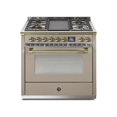 Steel Fornuis Ascot 90 - Gas Fornuis | AQ9S |Model 2025